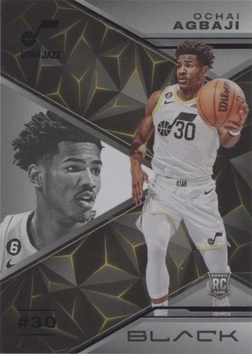 2022-23 Panini Black - Ochai Agbaji #81