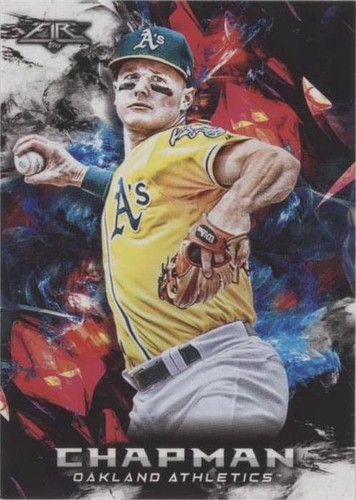 2018 Topps Fire - Matt Chapman #75