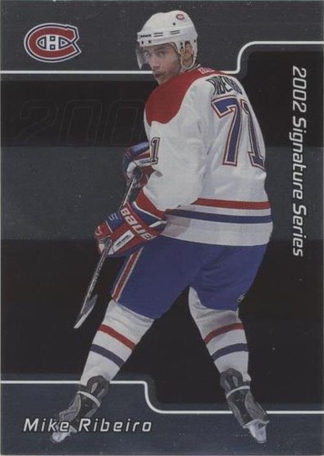 2001-02 In the Game Be A Player Signature Series - Mike Ribeiro #237
