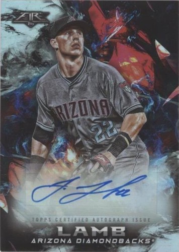 2018 Topps Fire - Jake Lamb #FA-JL