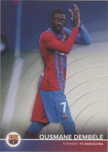 2021-22 Topps FC Barcelona Team Set Ousmane Dembele #15