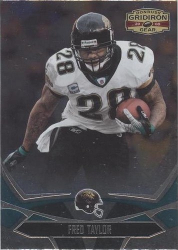 2008 Donruss Gridiron Gear Fred Taylor #47