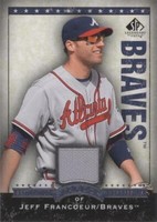 2008 SP Legendary Cuts - Jeff Francoeur #DS-JF