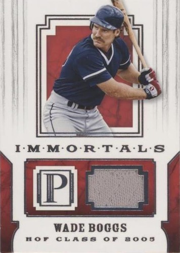 2016 Panini Pantheon - Wade Boggs #I-WB