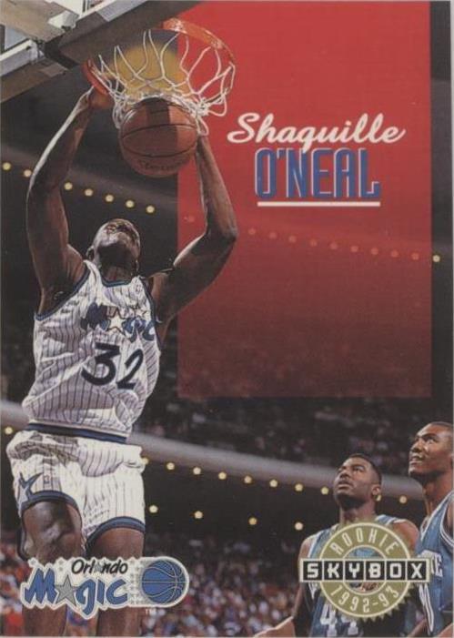 SkyBox Shaquille O'Neal Basketball 1992-93 Season Sports