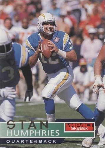 1995 Skybox Impact Stan Humphries #124