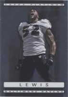 2009 Topps Platinum Ray Lewis #100