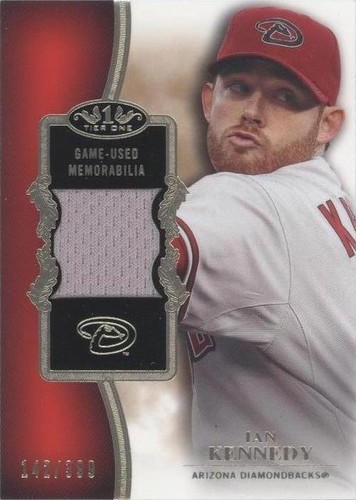 2012 Topps Tier One - Ian Kennedy #TSR-IK