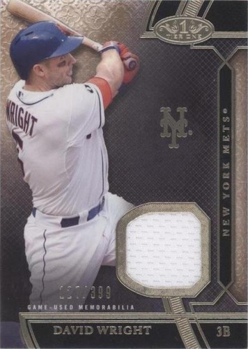 2015 Topps Tier One - David Wright #TSR-DW