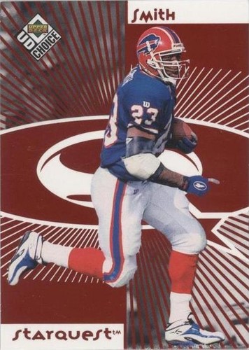 1998 Upper Deck UD Choice Antowain Smith Skip Hicks #SR23