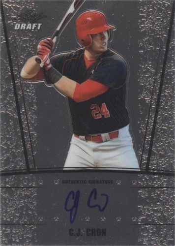 2011 Leaf Metal Draft - C.J. Cron #AU-CC1