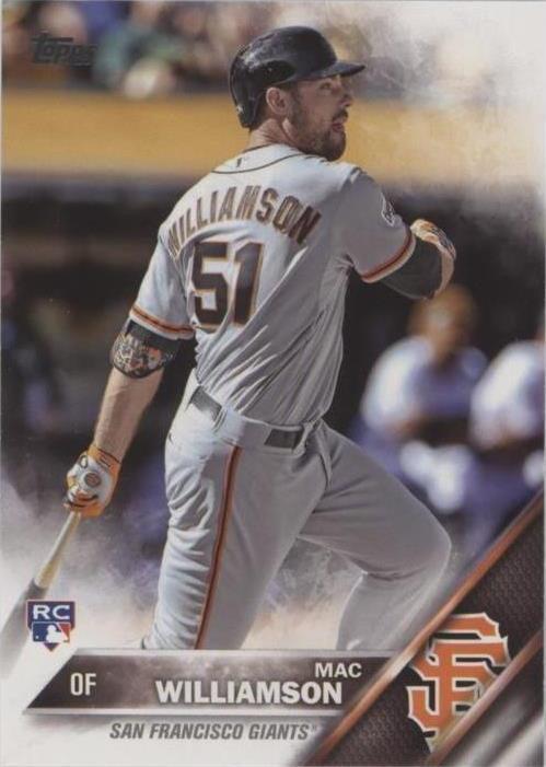 2016 Topps - Mac Williamson #397