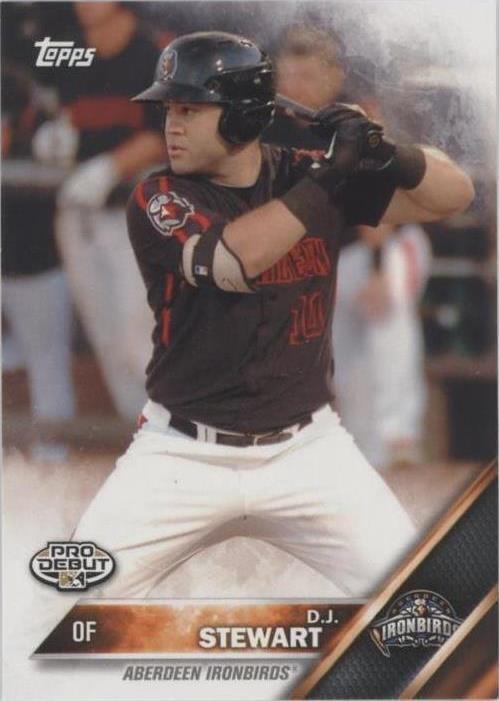 2016 Topps Pro Debut - DJ Stewart #97