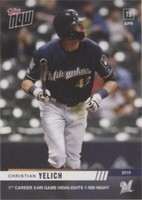 2019 Topps Now - Christian Yelich #90