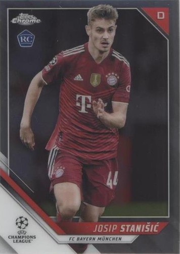 2021-22 Topps Chrome UCL Josip Stanisic #64