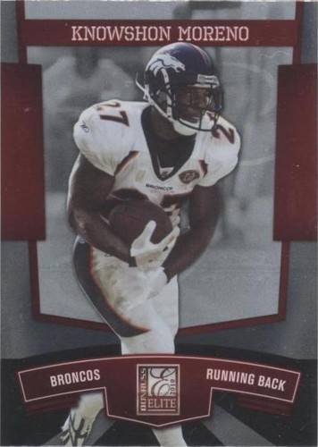 2010 Donruss Elite Knowshon Moreno #30