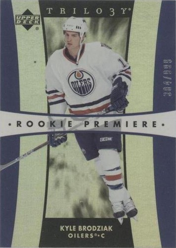 2005-06 Upper Deck Trilogy - Kyle Brodziak #256