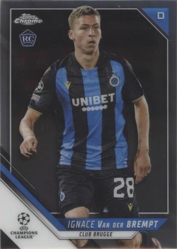 2021-22 Topps Chrome UCL Ignace Van der Brempt #156