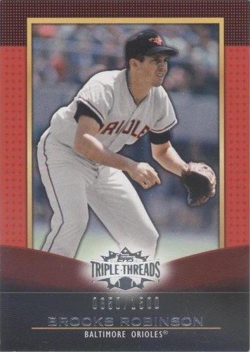 2011 Topps Triple Threads - Brooks Robinson #51