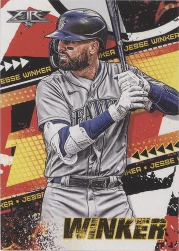 2022 Topps Fire - Jesse Winker #9