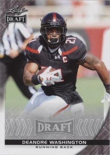 2016 Leaf Draft DeAndre Washington #24