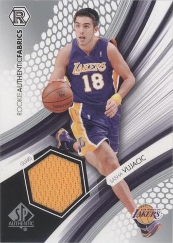 2004-05 SP Authentic - Sasha Vujacic #RAF-SV