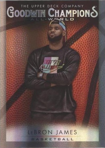 2021 UD Goodwin Champions LEBRON JAMES #GB-15 Blue /499