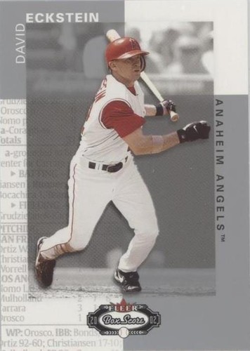 2002 Fleer Box Score - David Eckstein #74