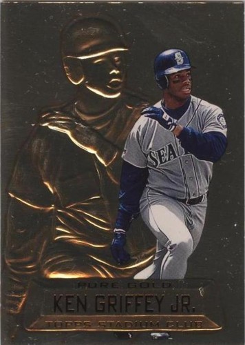 ケン グリフィー Jr Topps Stadium Club Gold KEN GRIFFEY JR. 1997 Topps Stadium Club PURE GOLD INSERT