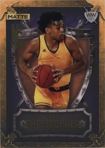 2022 Wild Card MATTE National Convention - Josh Christopher #WWN-10