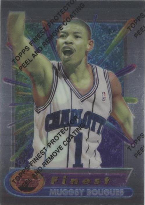1994-95 Topps Finest - Muggsy Bogues #94