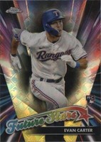 2024 Topps Chrome Logofractor Edition - Evan Carter #FSLE-7