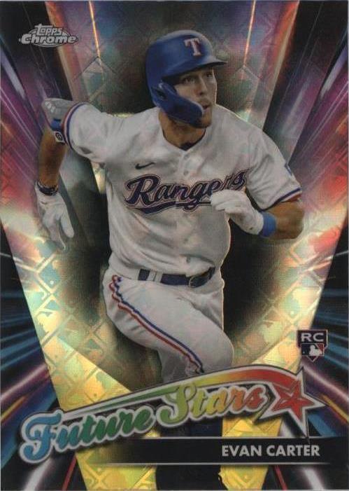 2024 Topps Chrome Logofractor Edition - Evan Carter #FSLE-7