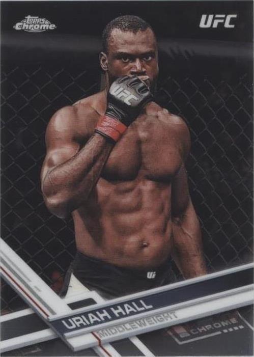 2017 Topps Chrome UFC - Uriah Hall #44