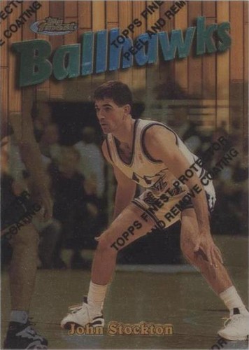 1997-98 Topps Finest - John Stockton #173