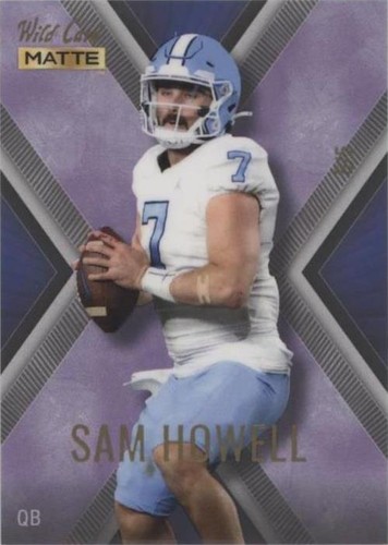 2022 Wild Card Matte SP Exclusive Sam Howell #MXPN-23