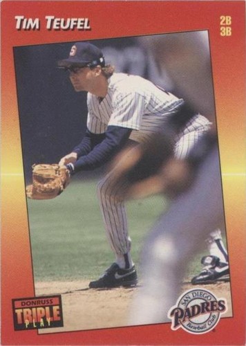 1992 Donruss Triple Play - Tim Teufel #255