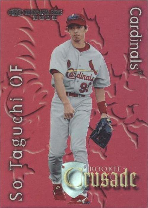 Donruss The Rookies 2002 - So Taguchi #RC-10