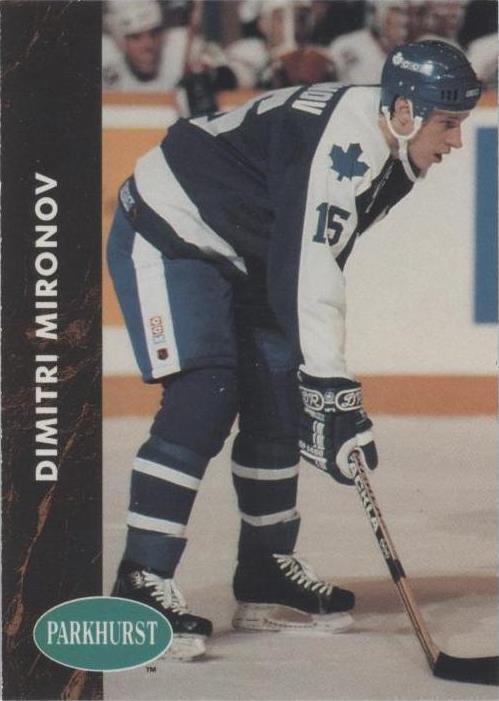 1991-92 Parkhurst - Dmitri Mironov #391