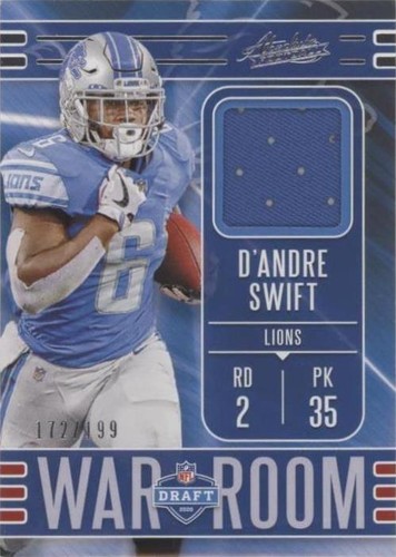 2020 Panini Absolute D'Andre Swift #WM-13