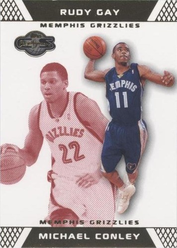 2007-08 Topps Co-Signers - Rudy Gay/Mike Conley #61