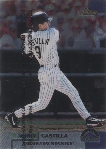 1999 Topps Finest - Vinny Castilla #3