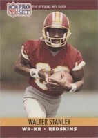 1990 Pro Set Walter Stanley #666