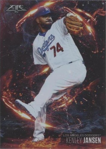 2018 Topps Fire - Kenley Jansen #FT-6