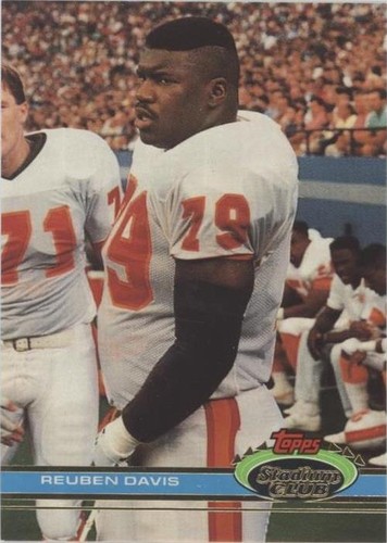1991 Topps Stadium Club Reuben Davis #46