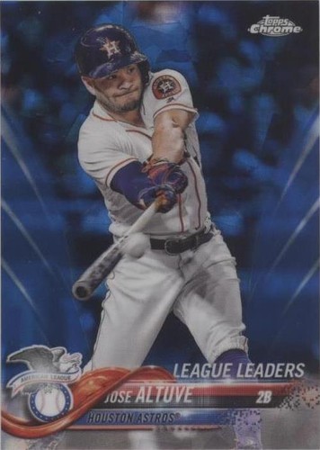 2018 Topps Chrome Sapphire Edition - Jose Altuve #294
