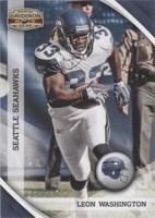 2010 Panini Gridiron Gear Leon Washington #131