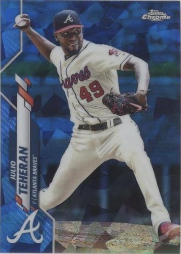 2020 Topps Chrome Sapphire Edition - Julio Teheran #195