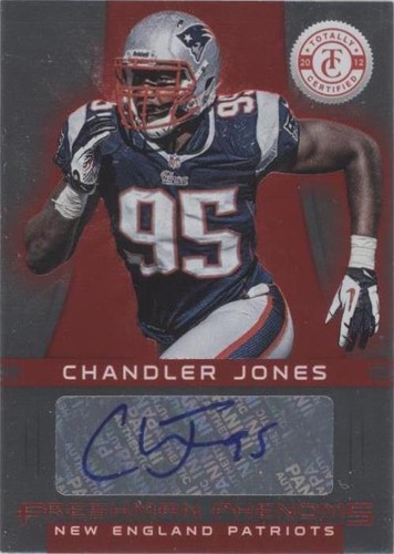 2012 Totally Certified Chandler Jones #112