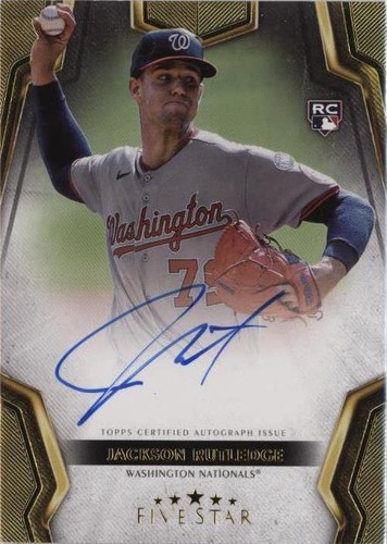 2024 Topps Five Star - Jackson Rutledge #FSA-JRU